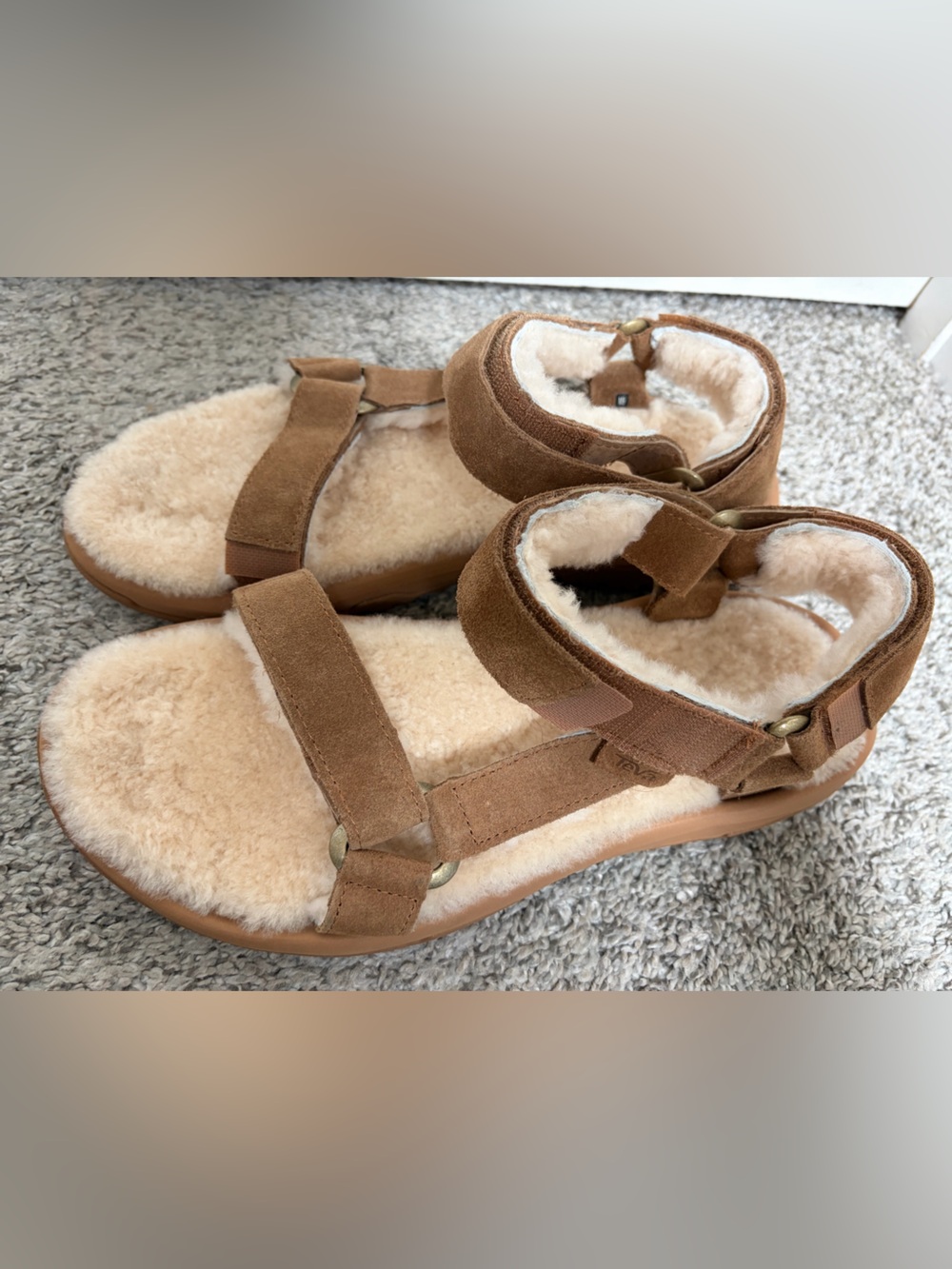 Teva Hurricane Shearling Sandal
